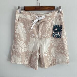 Kortni Jeane | NWT Men’s Hawaiian Floral Hibiscus Board Shorts Swim Trunks Beach